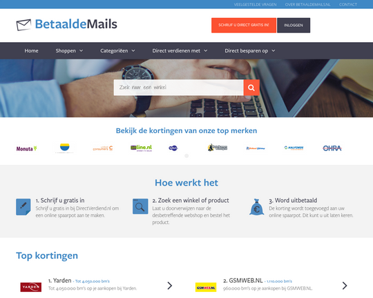 Betaalde Mails Logo