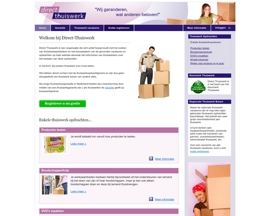 Direct Thuiswerk