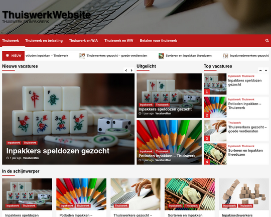 Thuiswerk Website Logo