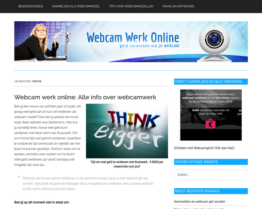 Webcam werk online Logo